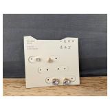 Wild Fable and A New Day Pierced Earrings: 14K Gold, Hoops, Cubic Zirconia, Sterling Silver, Etc. - Brand New Wild Fable and A New Day Pierced Earrings: 14K Gold, Hoops, Cubic Zirconia, Sterling Silver, Etc. - Brand New