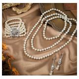Maitys 1920s Imitation Pearl Jewelry - Brand New Maitys 1920s Imitation Pearl Jewelry - Brand New