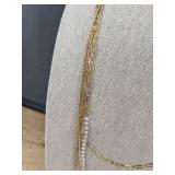 A New Day Gold-Tone Multi-Strand Faux Pearl Necklace - Brand New A New Day Gold-Tone Multi-Strand Faux Pearl Necklace - Brand New