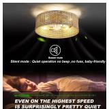 20 Inch Boho Rattan Ceiling Fan with Light, Remote Controlled - Brand New *B 20 Inch Boho Rattan Ceiling Fan with Light, Remote Controlled - Brand New *B