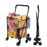 Kiffler Grocery Shopping Cart with 360 Degree Rolling Swivel Wheels - Brand New *B Kiffler Grocery Shopping Cart with 360 Degree Rolling Swivel Wheels - Brand New *B
