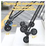 Kiffler Grocery Shopping Cart with 360 Degree Rolling Swivel Wheels - Brand New *B Kiffler Grocery Shopping Cart with 360 Degree Rolling Swivel Wheels - Brand New *B