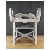 2-in-1 Toddler Potty Training Toilet Seat and Step Stool, Gray $79 Retail - New *B 2-in-1 Toddler Potty Training Toilet Seat and Step Stool, Gray $79 Retail - New *B