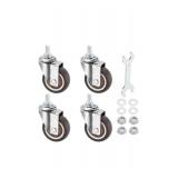 5 Threaded Stem Swivel Casters with Tool and Hardware - Brand New 5 Threaded Stem Swivel Casters with Tool and Hardware - Brand New