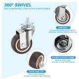 5 Threaded Stem Swivel Casters with Tool and Hardware - Brand New 5 Threaded Stem Swivel Casters with Tool and Hardware - Brand New