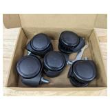 5 Threaded Stem Swivel Casters with Tool and Hardware - Brand New 5 Threaded Stem Swivel Casters with Tool and Hardware - Brand New