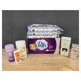Personal Care: Puffs Tissues, Herolife Baby Wipes, Lime Deodorant, Gel Manicure Essentials, Etc. - Brand New
