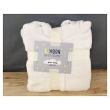 Moon and Stars Hooded Bath Robe Girls Size 2-3T Cream - Brand New Moon and Stars Hooded Bath Robe Girls Size 2-3T Cream - Brand New