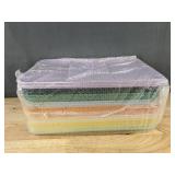18-Piece Food Tray Set, 9 Colors, 15 x 10.5 Inch - Brand New 18-Piece Food Tray Set, 9 Colors, 15 x 10.5 Inch - Brand New