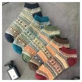 5 Pairs of Argyle Striped Women 5 Pairs of Argyle Striped Women
