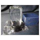 3D Crystal Cube - Wolf