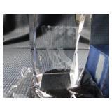 3D Crystal Cube - Wolf