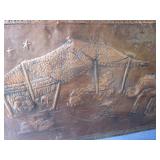 Embossed Copper Panel