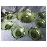 Vintage Indiana Glass Dessert Set