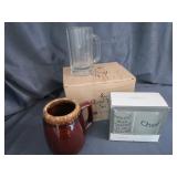 Mugs, set of 4, Hull Pottery