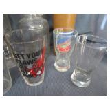 Vintage Bottles & Glasses