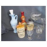 Liquor Bottles & Glasses
