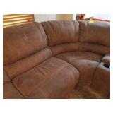 Theater Sectional with Power Recliners