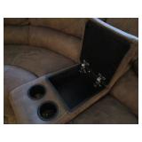 Theater Sectional with Power Recliners