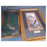 Rick Kelley Print Framed 13" X 18-1/2"