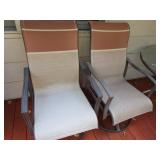 Patio Table, Eight Chairs