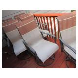 Patio Table, Eight Chairs