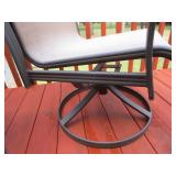 Patio Table, Eight Chairs