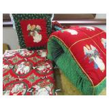 Christmas Comforter, Pillows
