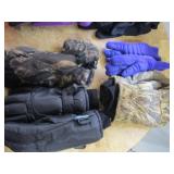 Winter Gloves, Caps, Ice Cleats