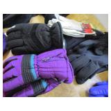 Winter Gloves, Caps, Ice Cleats