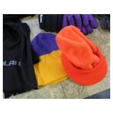 Winter Gloves, Caps, Ice Cleats