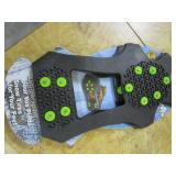 Winter Gloves, Caps, Ice Cleats