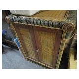 Wicker Cabinet