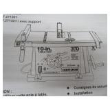 Craftsman 10" Table Saw
