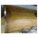 Wooden Shelves with Hooks