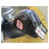 Earnhardt Signs, Caps, Duke Sign