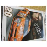 Earnhardt Signs, Caps, Duke Sign