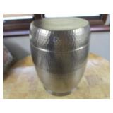 Metal Drum Table, Snake