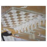 Glass Chess - 3 in 1 Board