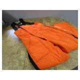 Orange Insulated Bibs