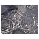 Crystal Vase & Bowl