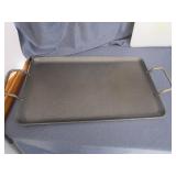 Cast Griddle, Tray, Cutting Board