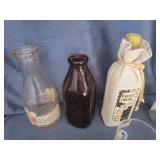 Milk Bottles, Character Glasses