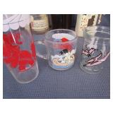 Milk Bottles, Character Glasses