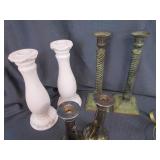 Candle Holders, Salt Pepper