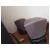 Computer Desk, Chair, Printer
