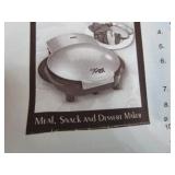 Dessert Maker, Platter