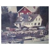 Print - Lobster Traps & Harbor