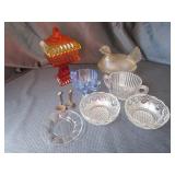 Vintage Glass, Nesting Hen