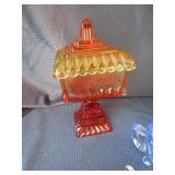 Vintage Glass, Nesting Hen